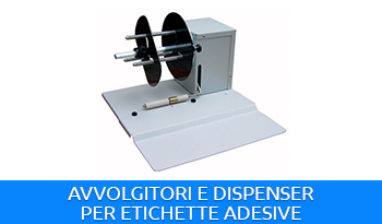 avvolgitori e dispenser per etichette adesive